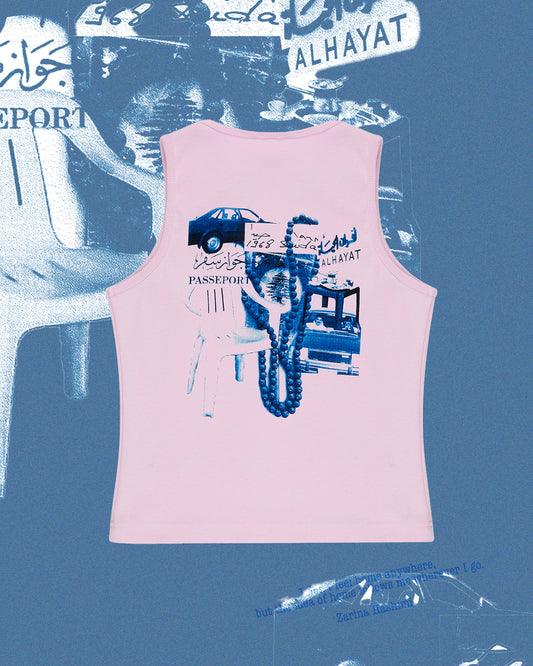 Nostalgia collage tank