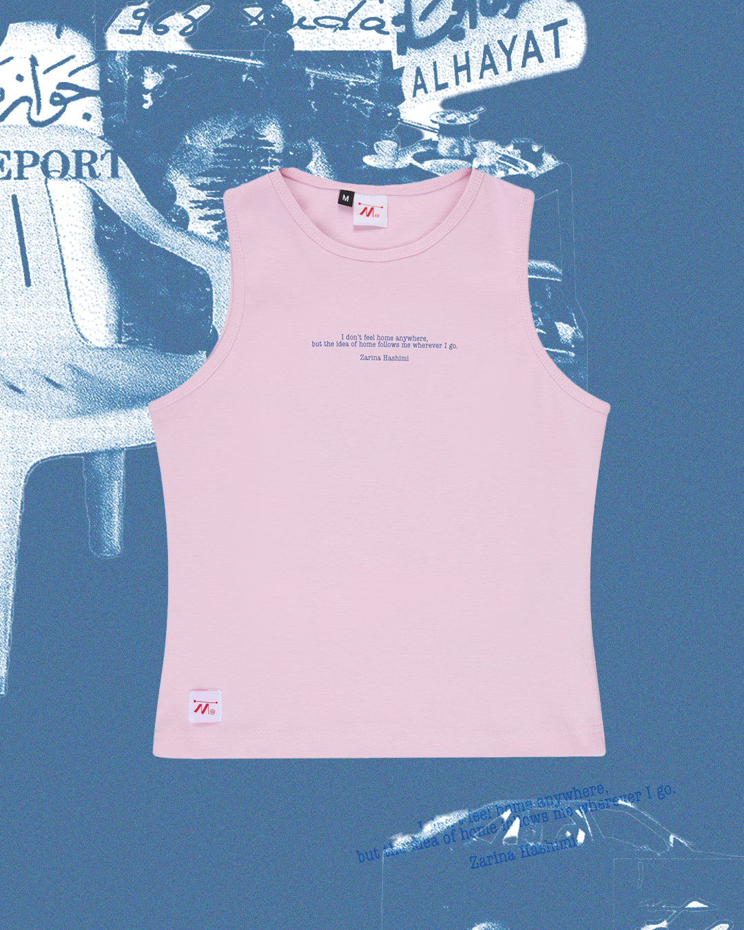 Nostalgia collage tank