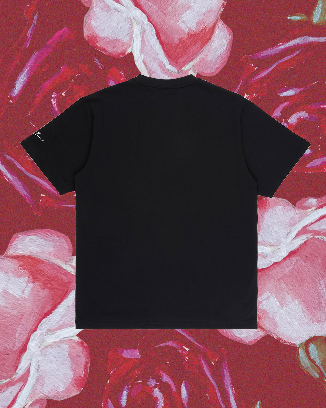 Kraft and roses tee