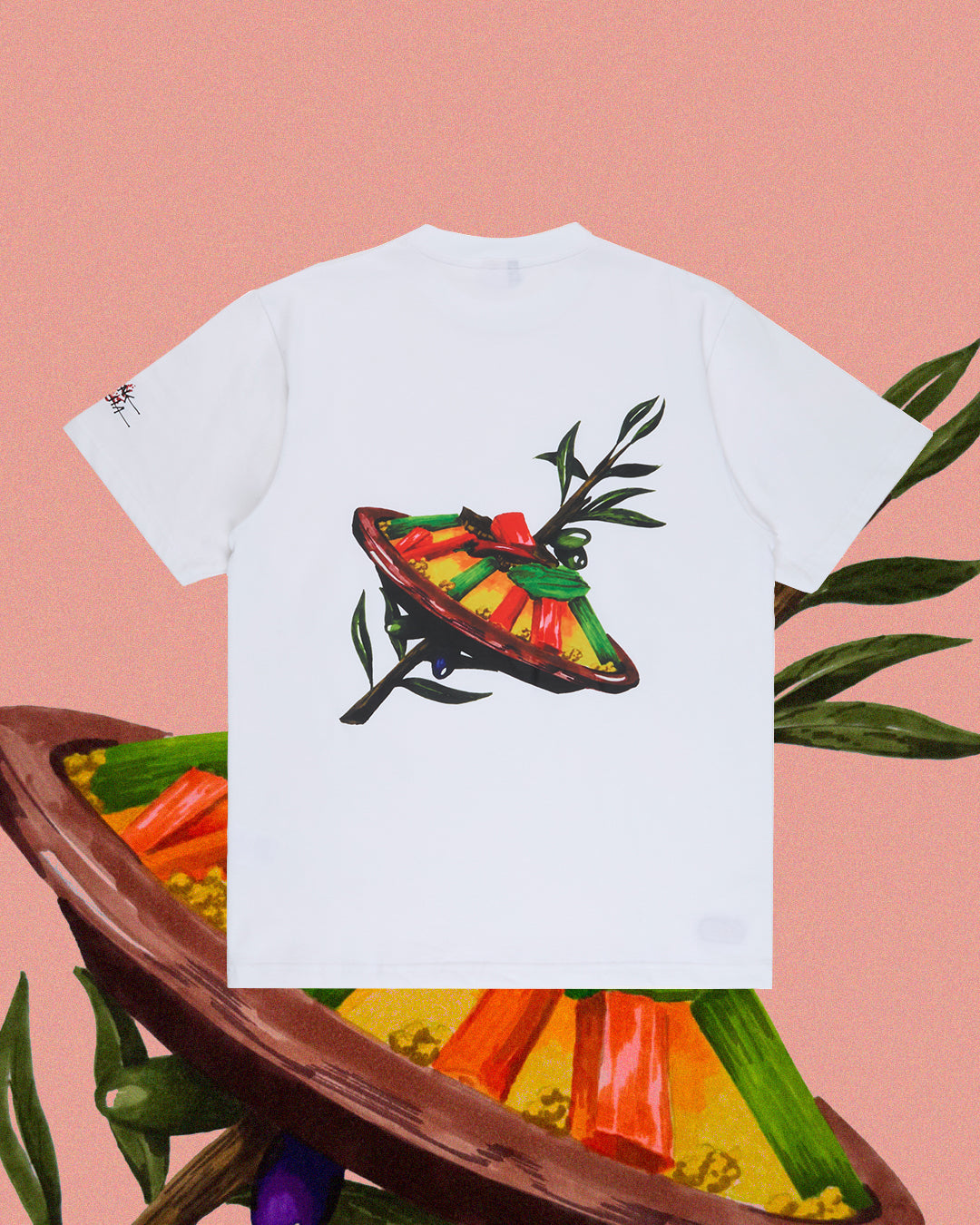 tshirt with couscous artwork
